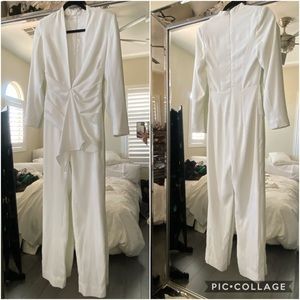 White jumpsuit
